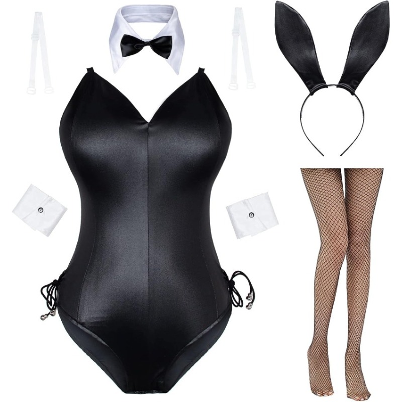 Anime Cosplay One Piece - 2026 Fantasia de Cosplay Bunnygirl Feminina,