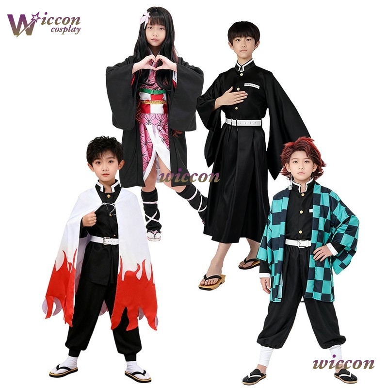 Cosplay Anime Zenitsu - Kochou shinobu crianças anime demons camada