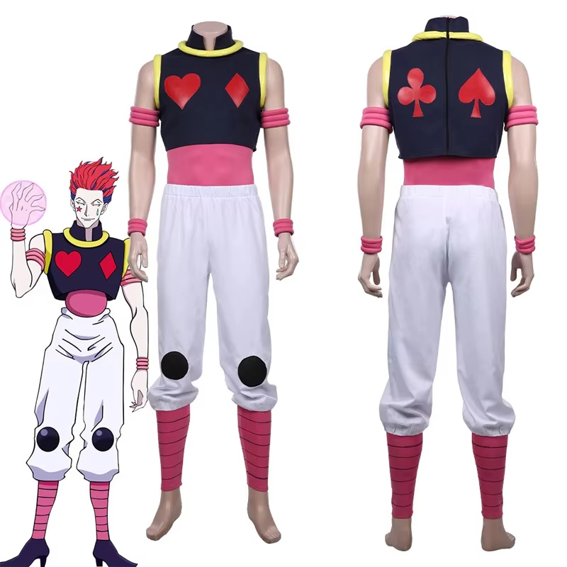 Hunter X Hunter Uniform - Anime caçador x caçador hisoka cosplay
