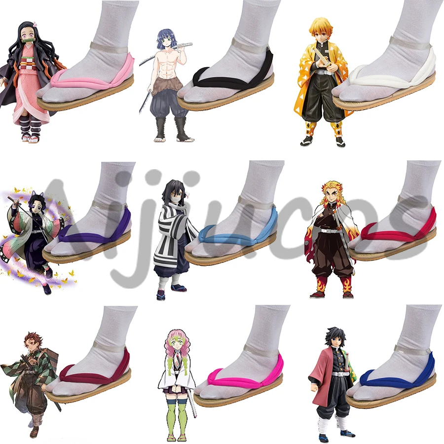 Cosplay Anime Zenitsu - Sapatos de Cosplay do Anime Demon
