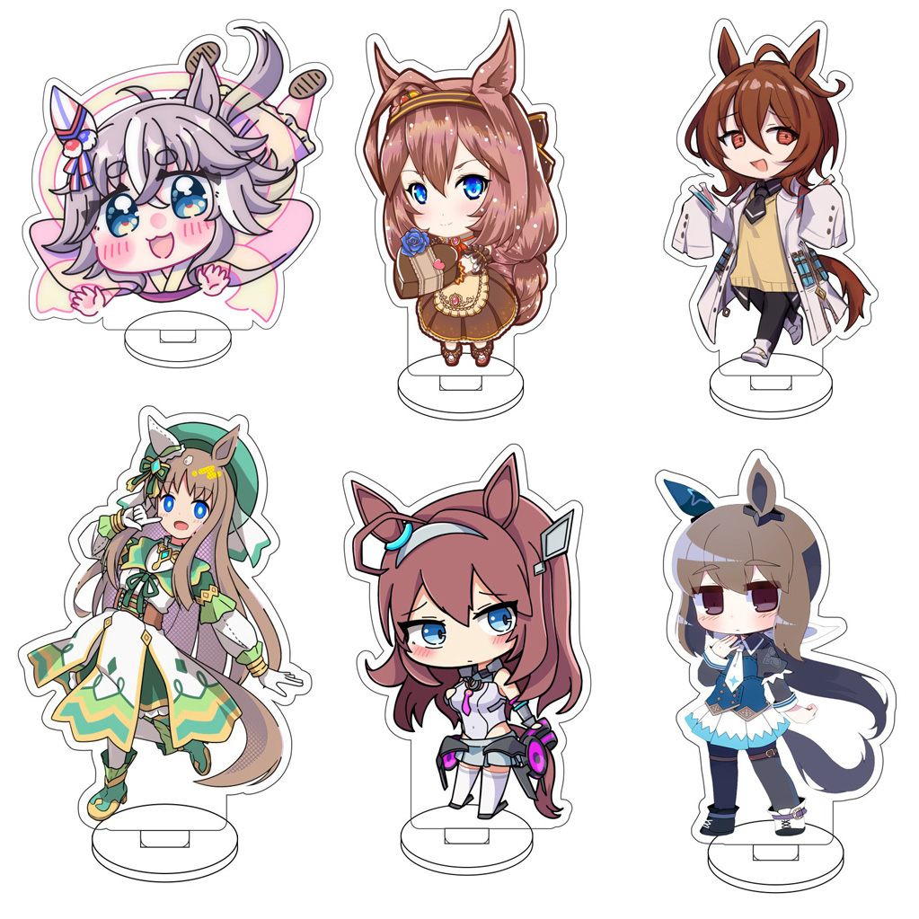 Anime Cosplay Rental - Figura Acrílica de 10CM do Anime