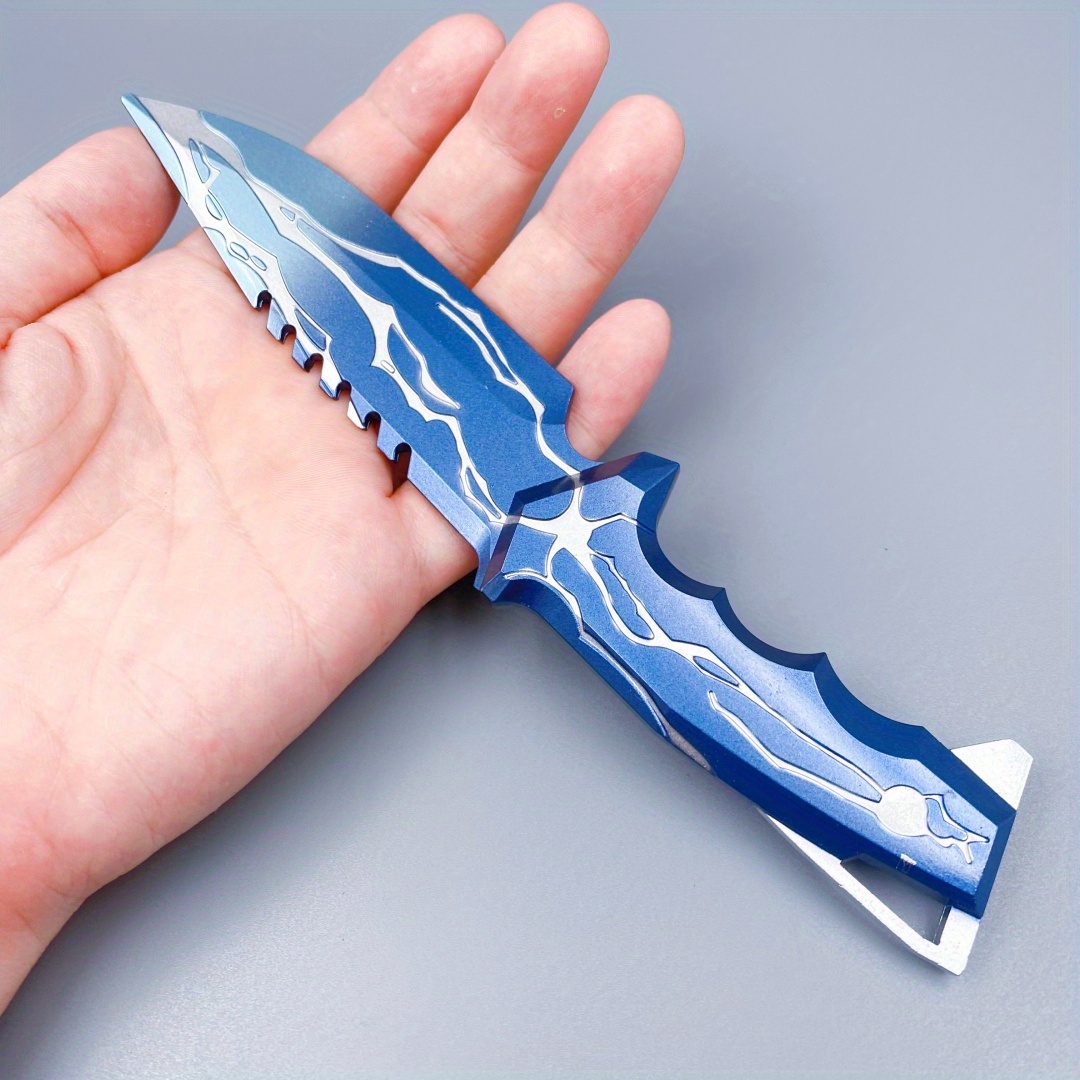 Anime Cosplay Real - 8.6in/22cm lâmina blackwave katana anime espada