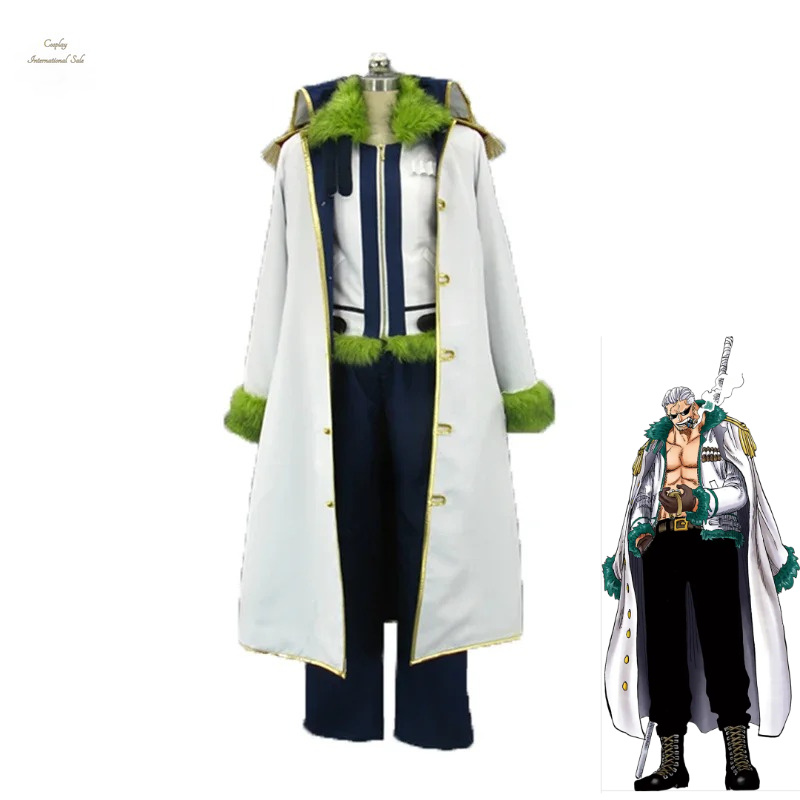 Anime Cosplay One Piece - Fantasia de Cosplay do Almirante Fujitora