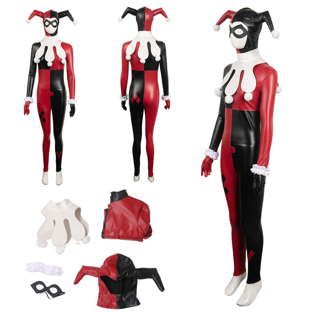 Anime Harley Quinn Cosplay - Suicídio quinzel cosplay adulto meninas macacão