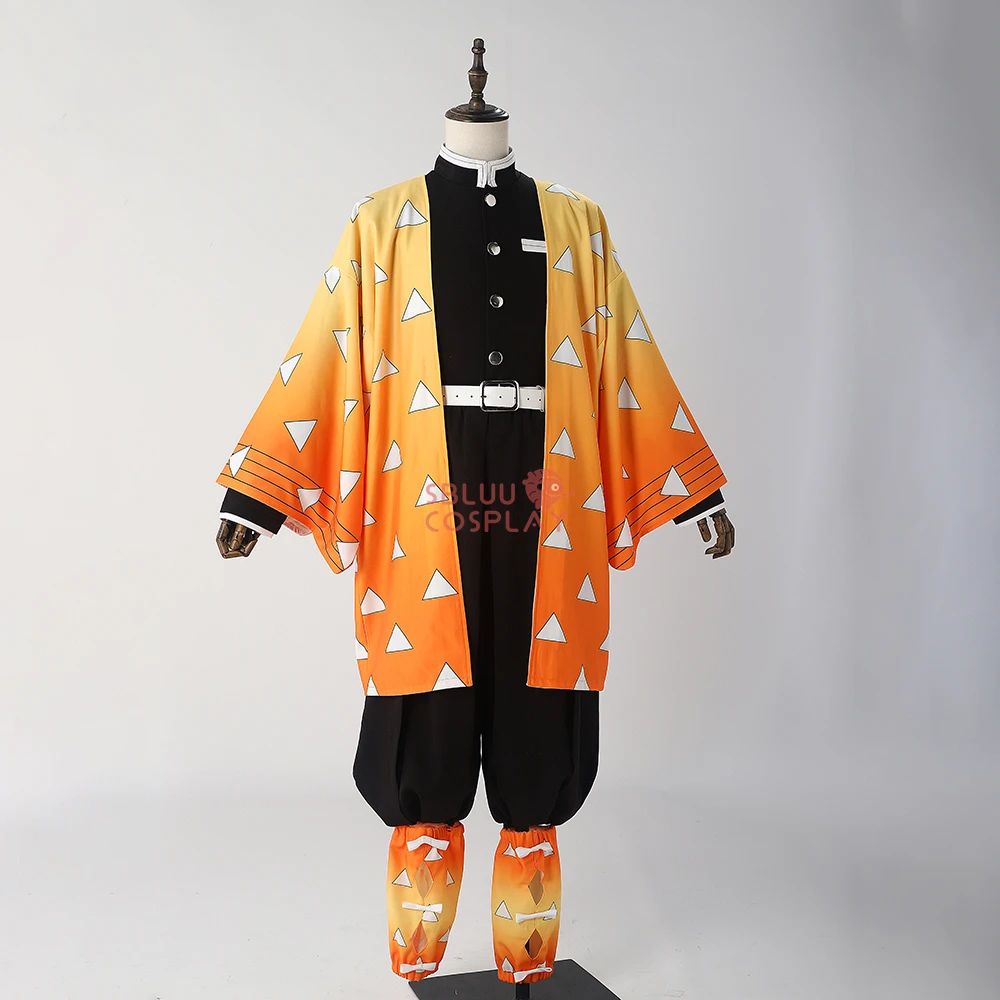 Cosplay Anime Zenitsu - SBluuCosplay Agatsuma Zenitsu Cosplay Haori Bordado