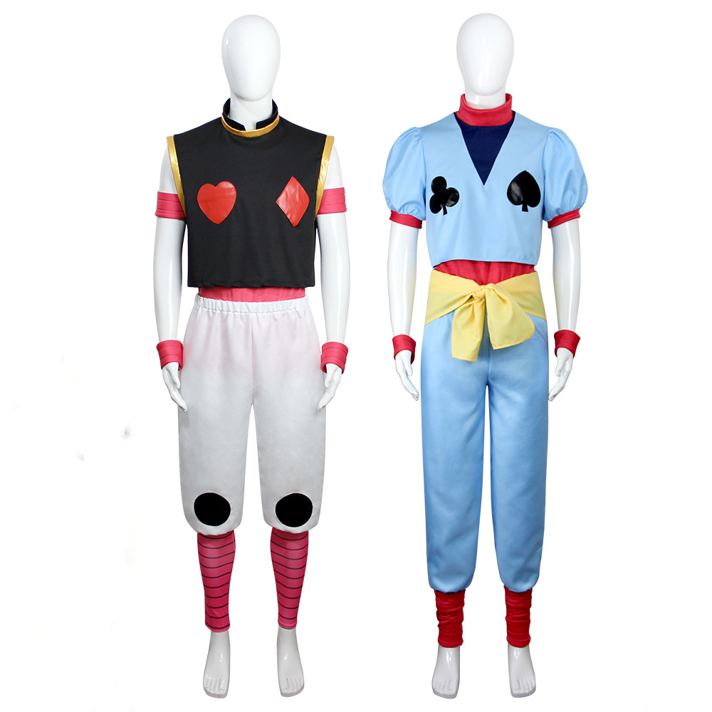 Hunter X Hunter Uniform - Fantasia Completa de Cosplay Hisoka de