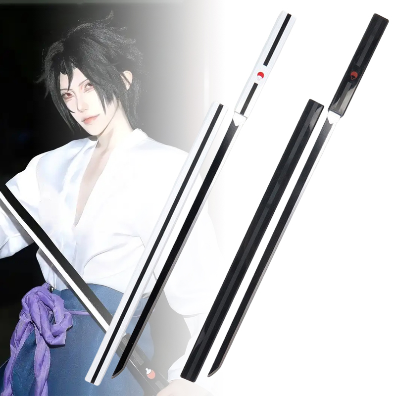 Anime Cosplay Real - 40 polegada uchiha sasuke katana madeira