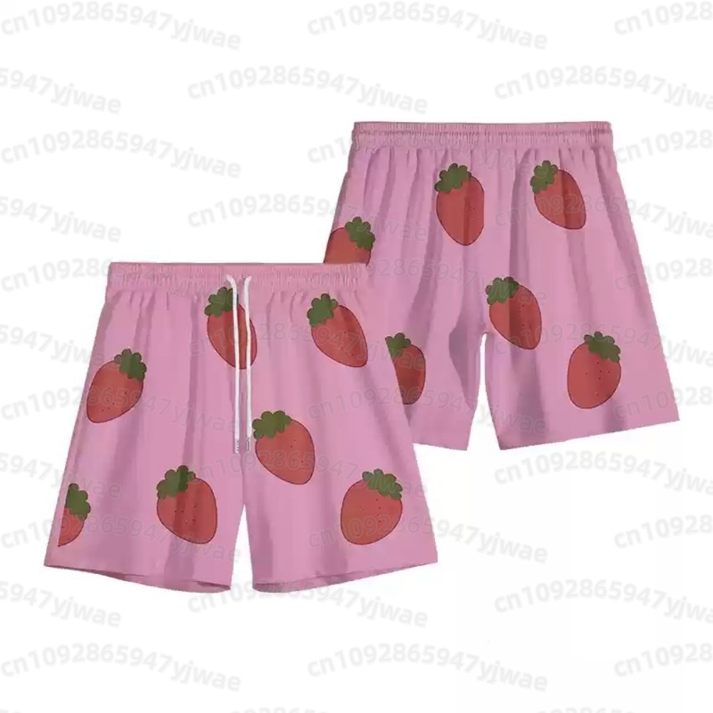 Calções Curtos Masculinos Rosa - Anime Cosplay Costumes avaliação e preço