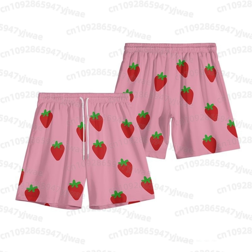 Calções Curtos Masculinos Rosa - Anime Cosplay Costumes avaliação e preço