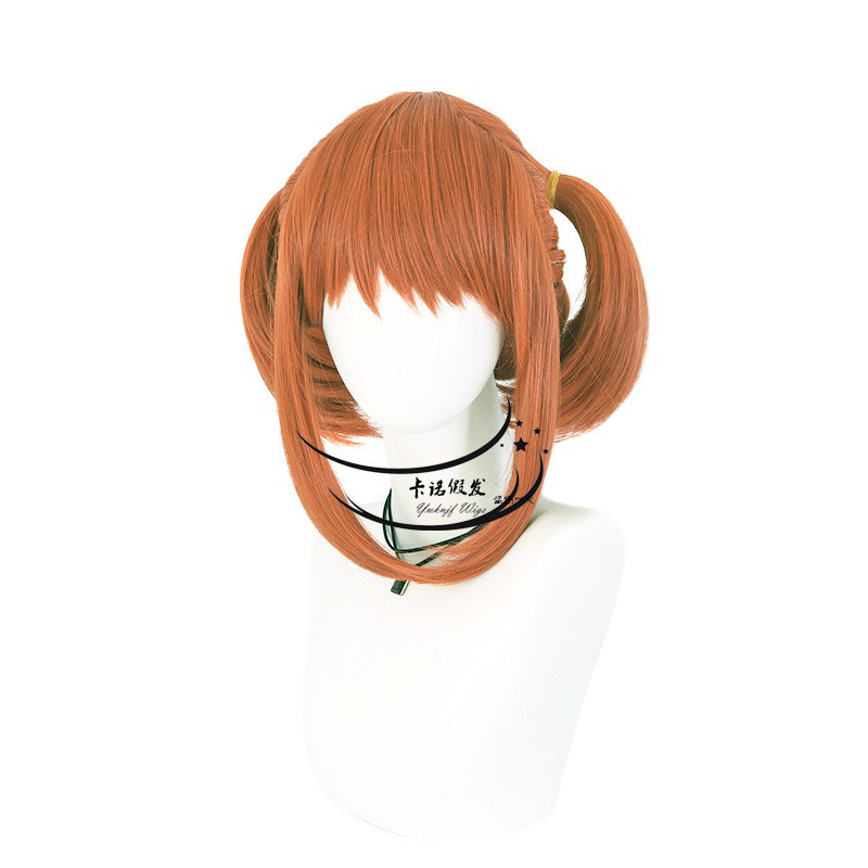 Peruca de Cosplay Kagura Anime - Anime Cosplay Orange Hair avaliação e preço