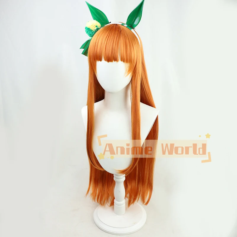Peruca de Cosplay Anime Uma Mu - Anime Cosplay Orange Hair avaliação e preço