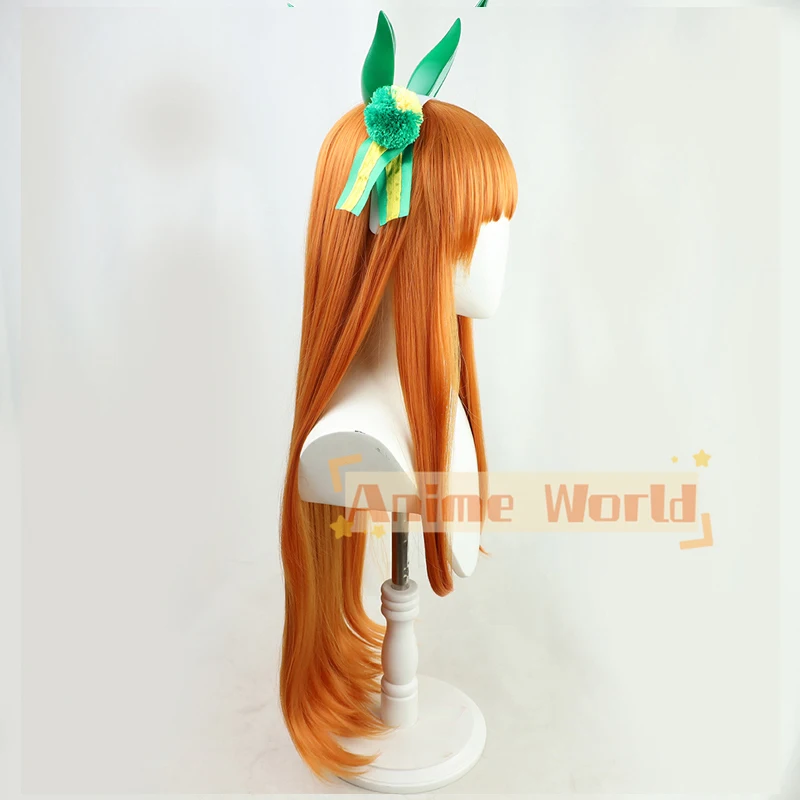 Peruca de Cosplay Anime Uma Mu - Anime Cosplay Orange Hair avaliação e preço