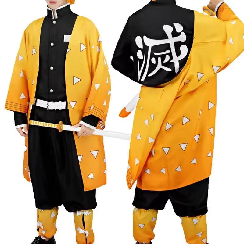 Fantasia de Cosplay do Anime A - Cosplay Anime Zenitsu avaliação e preço