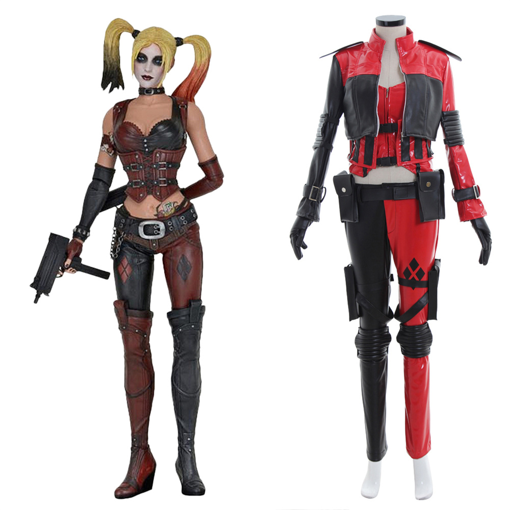 Harleen cosplay traje feminino - Anime Harley Quinn Cosplay avaliação e preço