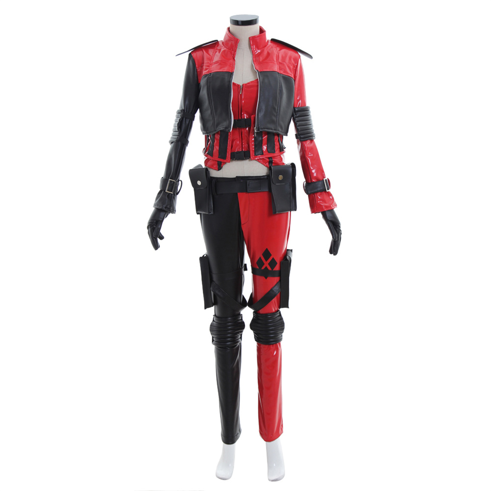 Harleen cosplay traje feminino - Anime Harley Quinn Cosplay avaliação e preço