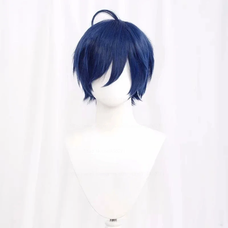 Peruca cosplay sintética curta - Anime Cosplay Orange Hair avaliação e preço