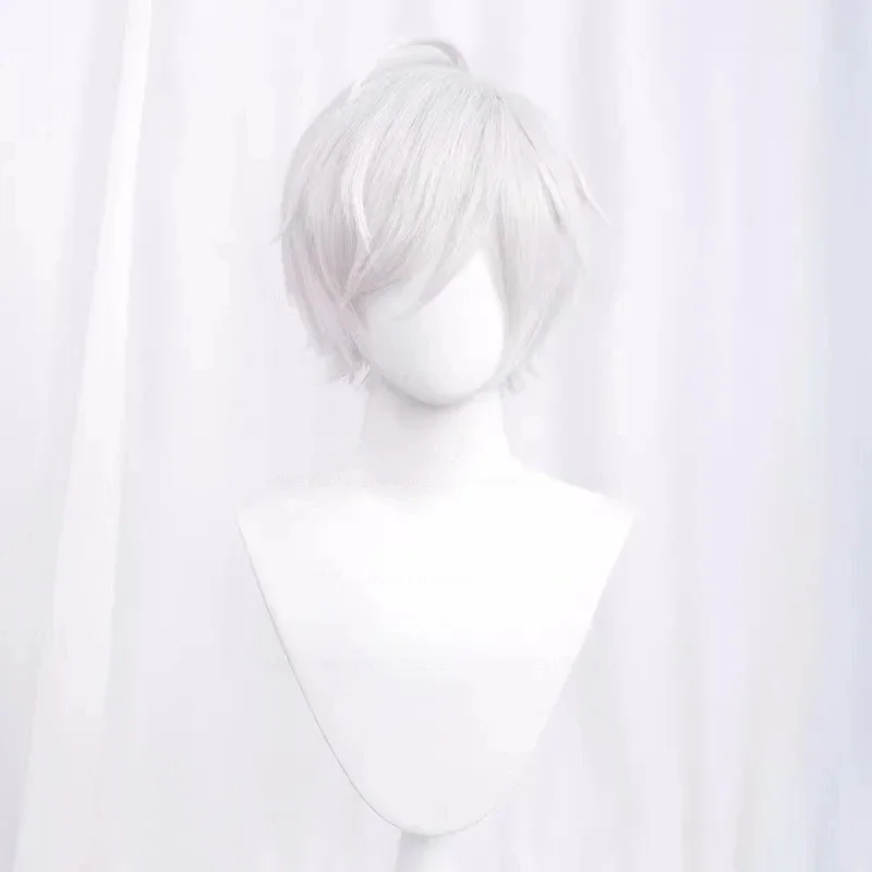 Peruca cosplay sintética curta - Anime Cosplay Orange Hair avaliação e preço