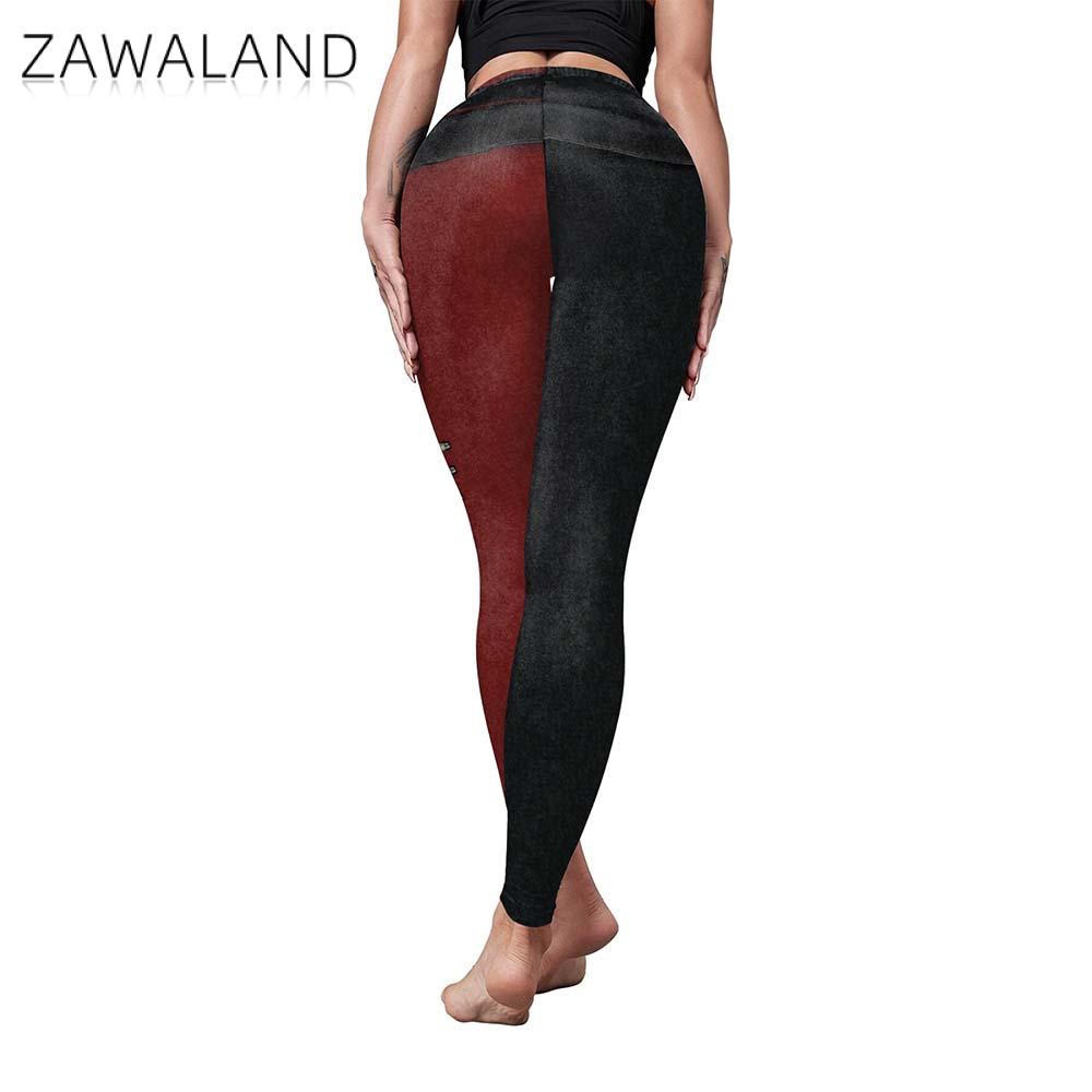 Zawaland leggings para mulhere - Anime Harley Quinn Cosplay avaliação e preço