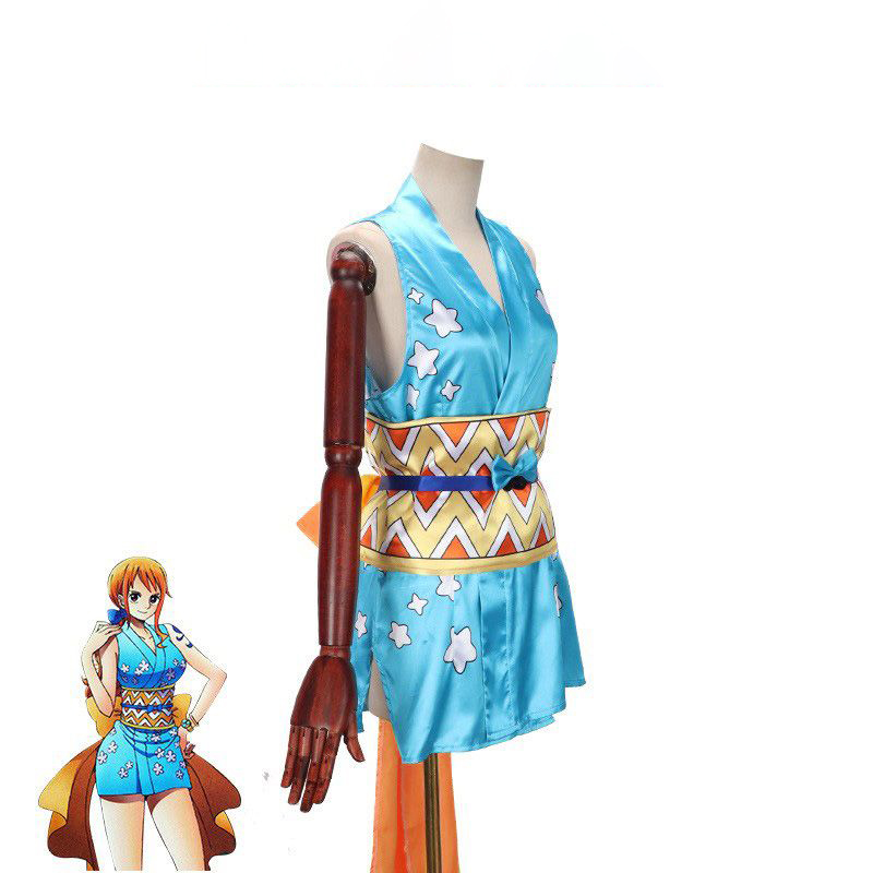 Fantasia de cosplay da Nami do - Cosplay Anime Zenitsu avaliação e preço