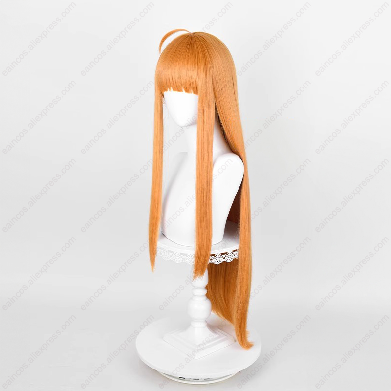 Anime futaba sakura peruca cos - Anime Cosplay Orange Hair avaliação e preço