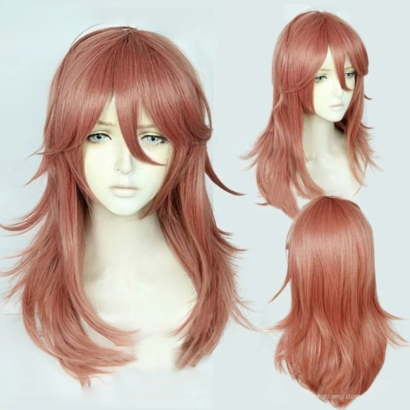 Anime cos anjo diabo cosplay p - Anime Cosplay Orange Hair avaliação e preço