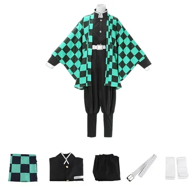 Conjunto de Peruca e Maquiagem - Cosplay Anime Zenitsu avaliação e preço