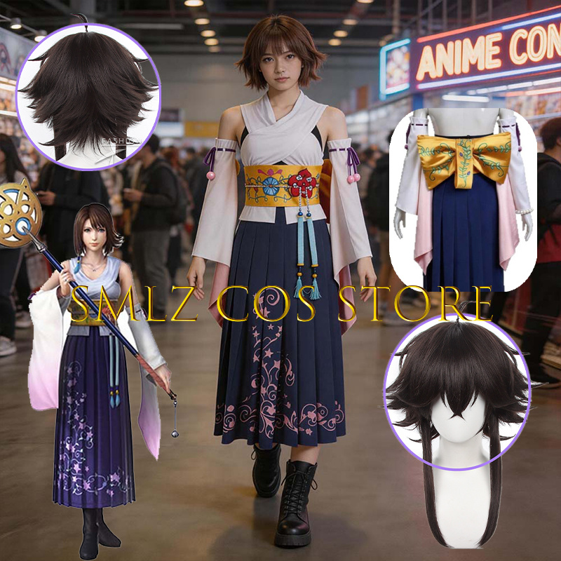 Fantasia Cosplay Yuna FF10 X S - Anime Cosplay Show avaliação e preço