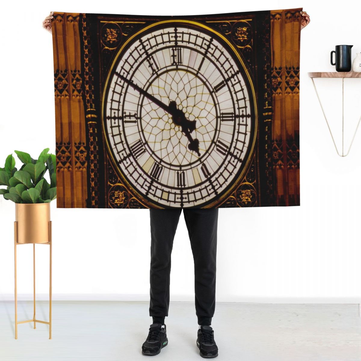 Manta decorativa Big Ben Londo - Anime Cosplay London avaliação e preço