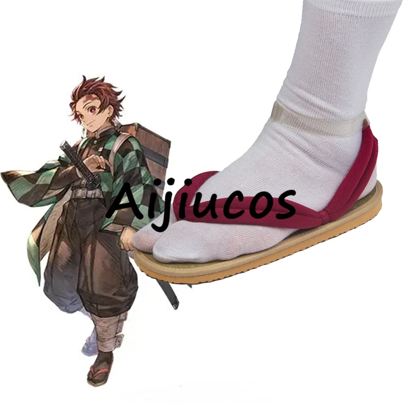 Sapatos de Cosplay do Anime De - Cosplay Anime Zenitsu avaliação e preço