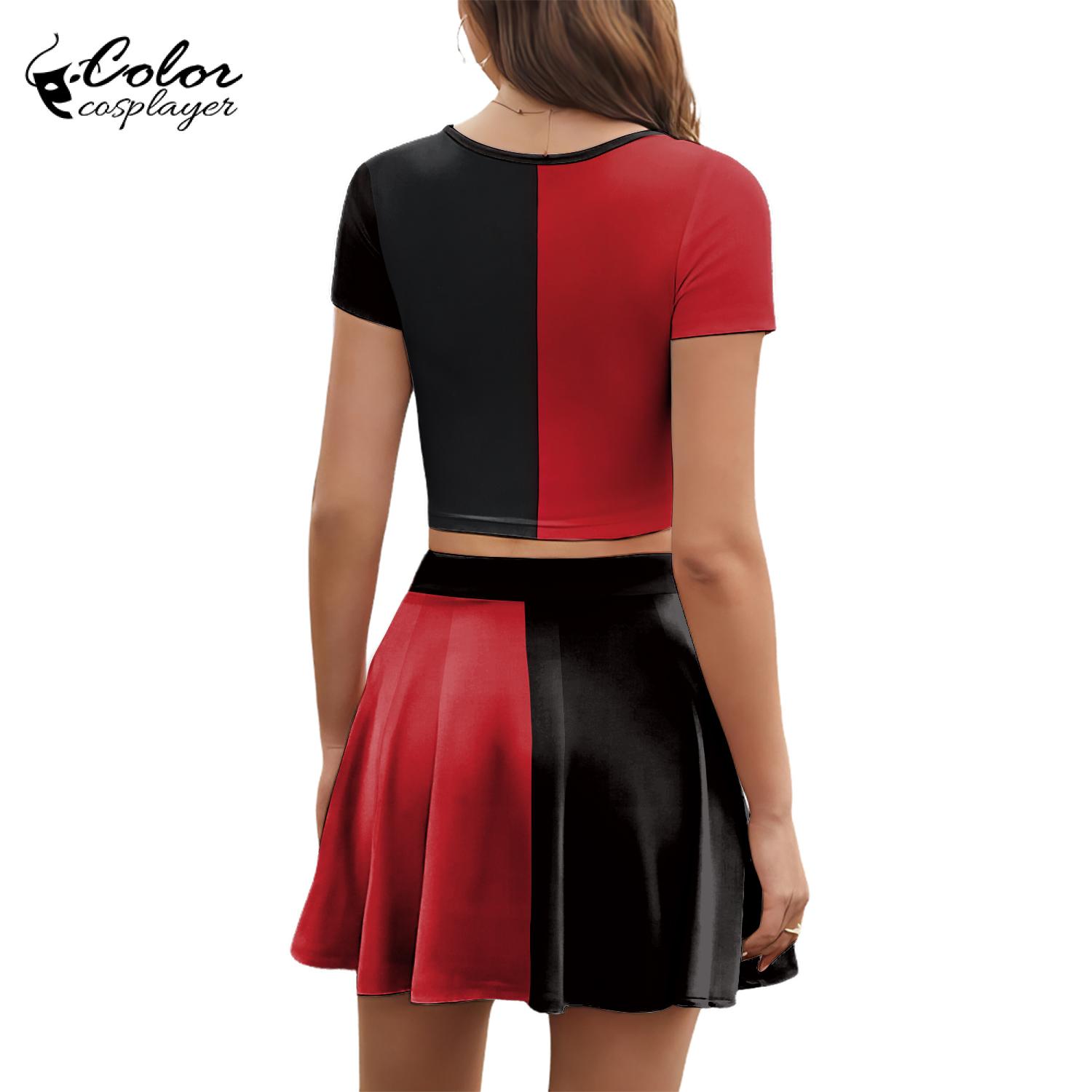 Fantasia de Palhaço de Filme p - Anime Harley Quinn Cosplay avaliação e preço