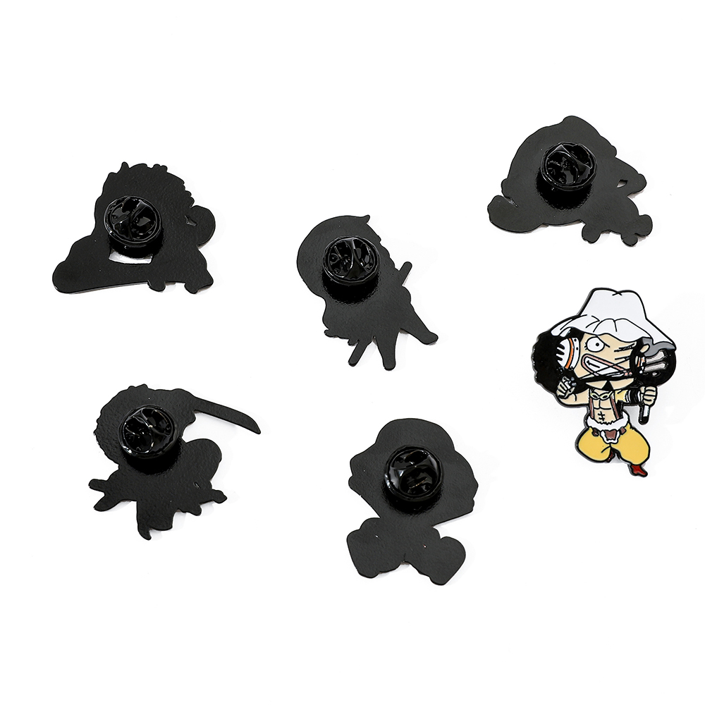 6 Peças Broche de Desenho Anim - Anime Cosplay One Piece avaliação e preço