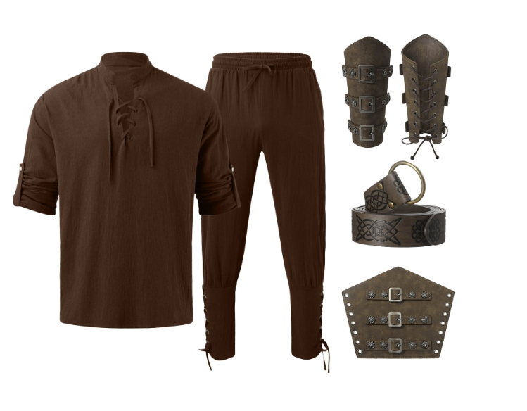 Conjunto de 4 peças de fantasi - Anime Cosplay Costumes avaliação e preço