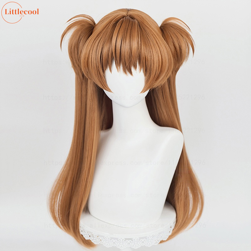 Alta qualidade eva asuka langl - Anime Cosplay Orange Hair avaliação e preço