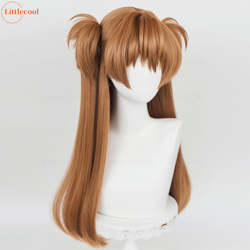 Alta qualidade eva asuka langl - Anime Cosplay Orange Hair avaliação e preço