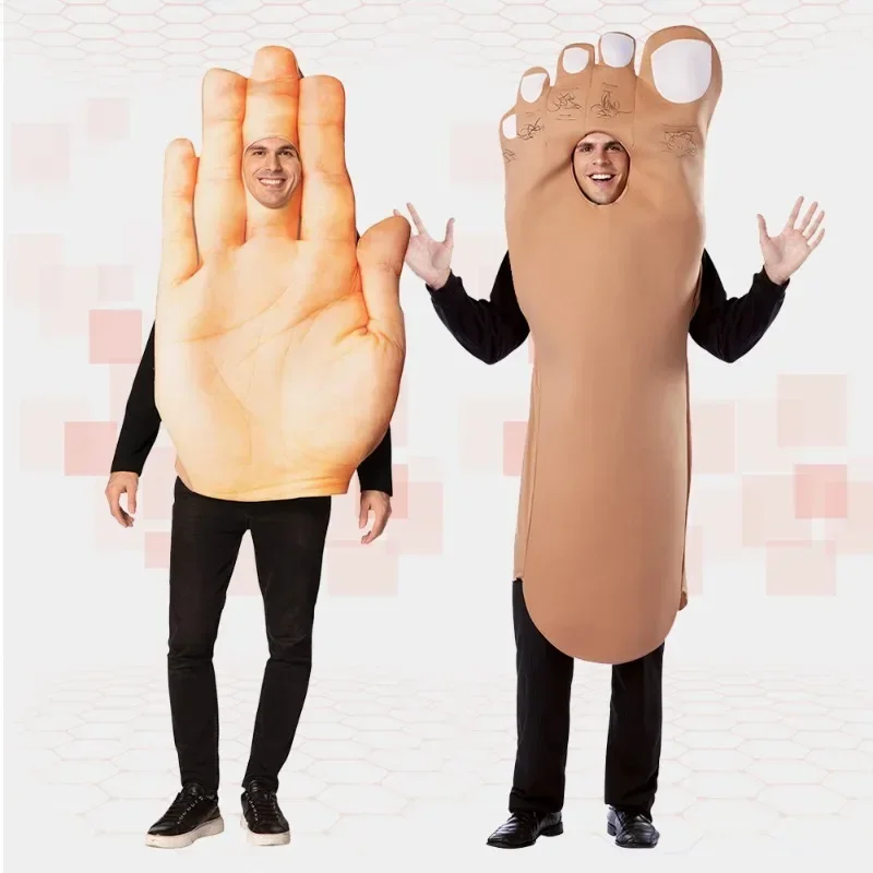 Traje de halloween cosplay mão - Anime Cosplay Couple avaliação e preço