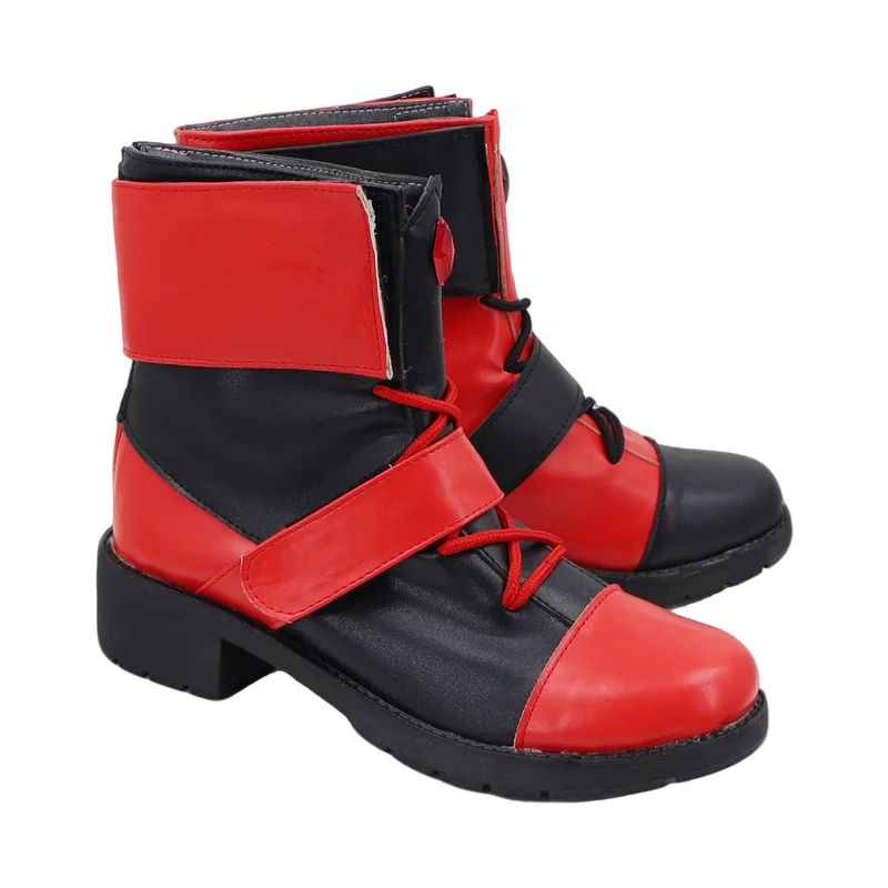 Fantasia de Halloween Harley Q - Anime Harley Quinn Cosplay avaliação e preço