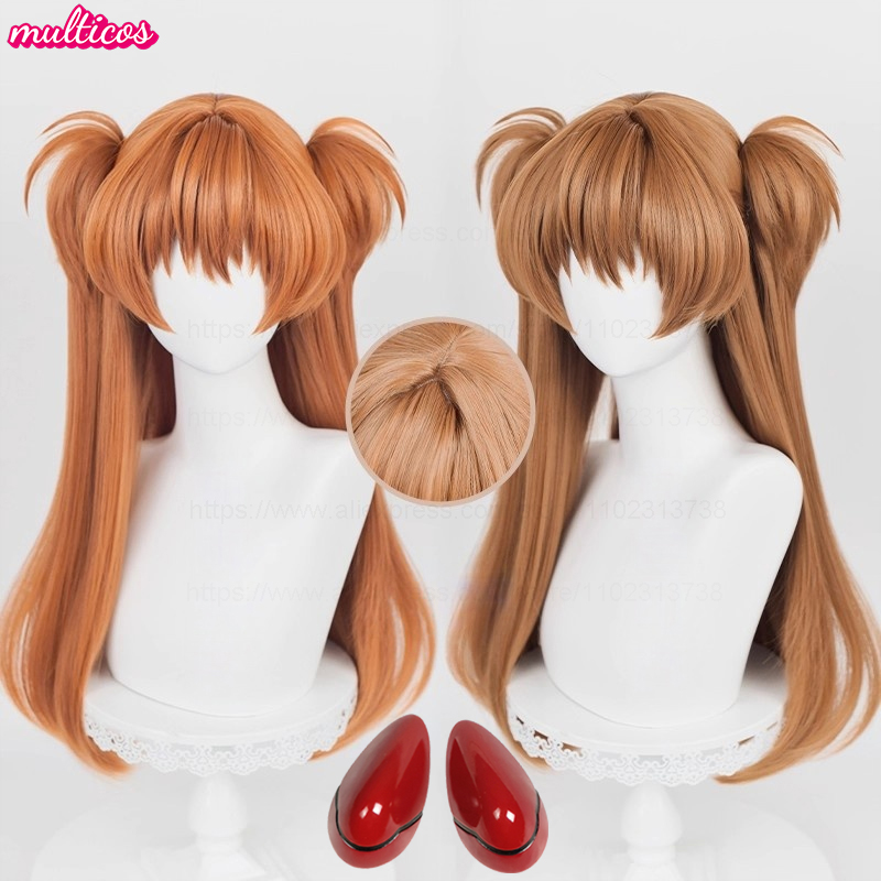 Peruca de Cosplay de Alta Qual - Anime Cosplay Orange Hair avaliação e preço
