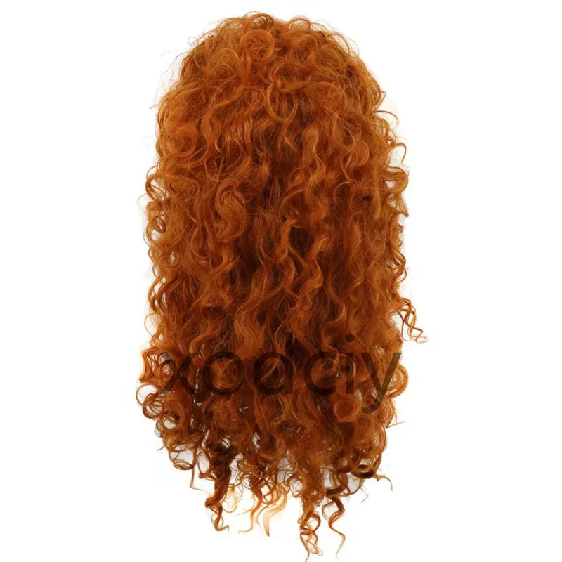 EW5DY20Movie Brave Princess Me - Anime Cosplay Orange Hair avaliação e preço