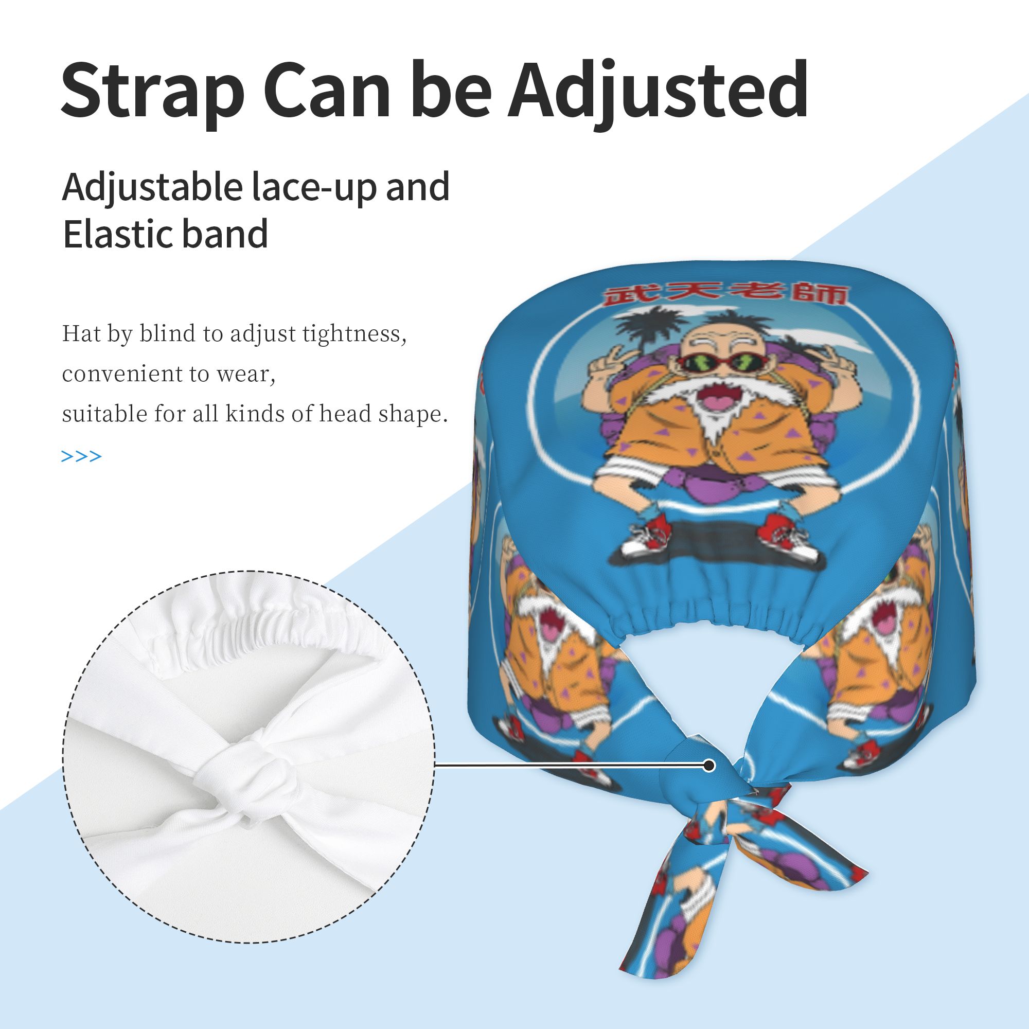 Boné de Limpeza Personalizado  - Anime Cosplay Nurse avaliação e preço