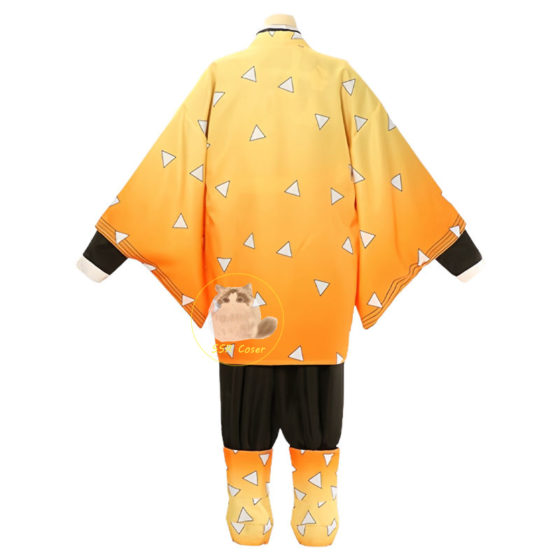 Agatsuma zenitsu traje cosplay - Cosplay Anime Zenitsu avaliação e preço