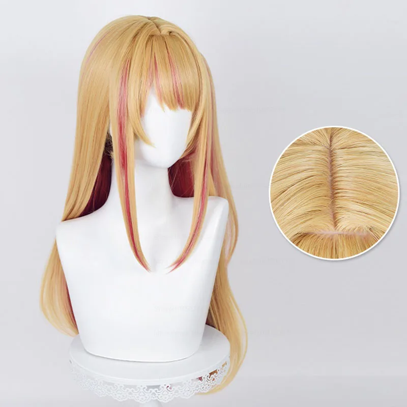 Anime Oshi No Ko Hoshino Ruby  - Anime Cosplay Orange Hair avaliação e preço