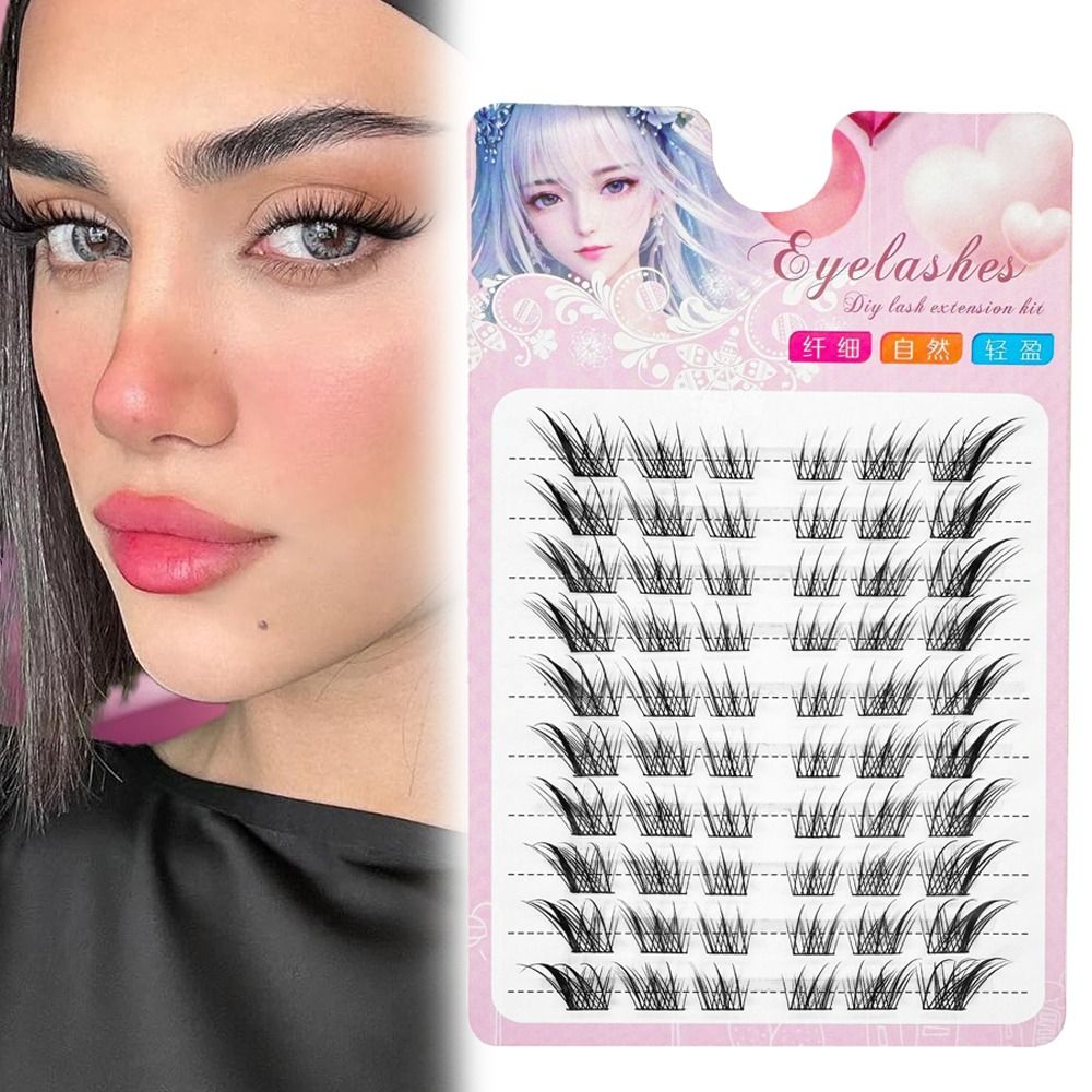 3d gato olho clusters cílios n - Anime Cosplay Lashes avaliação e preço