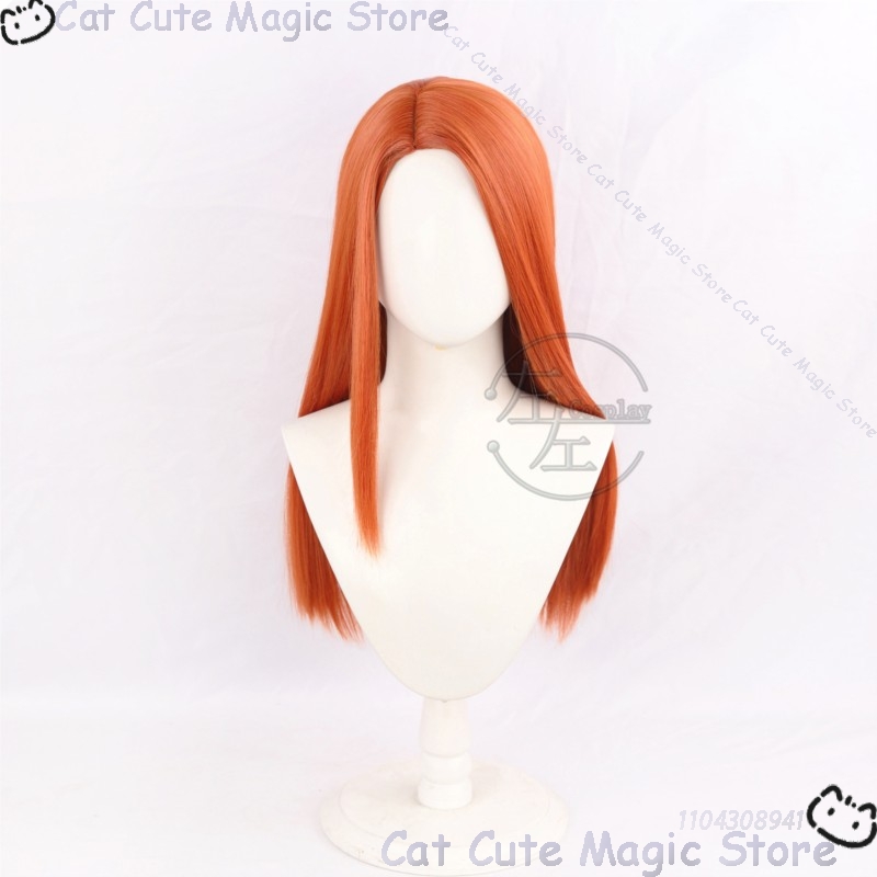 Fantasia de Cosplay Samantha E - Anime Cosplay Orange Hair avaliação e preço