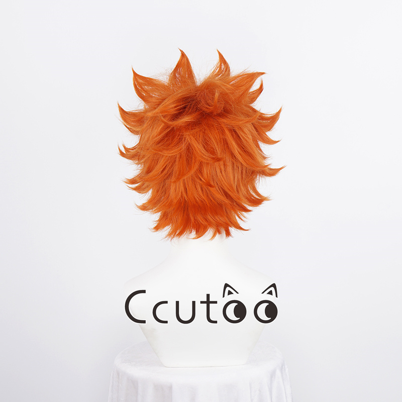 Nova peruca para cosplay de Hi - Anime Cosplay Orange Hair avaliação e preço