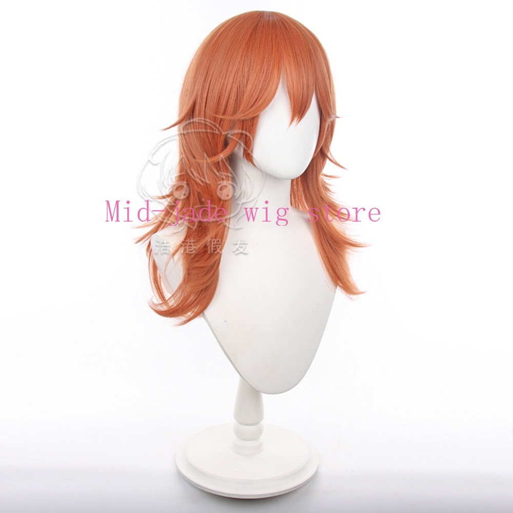 Peruca de Cosplay de Anjo de A - Anime Cosplay Orange Hair avaliação e preço
