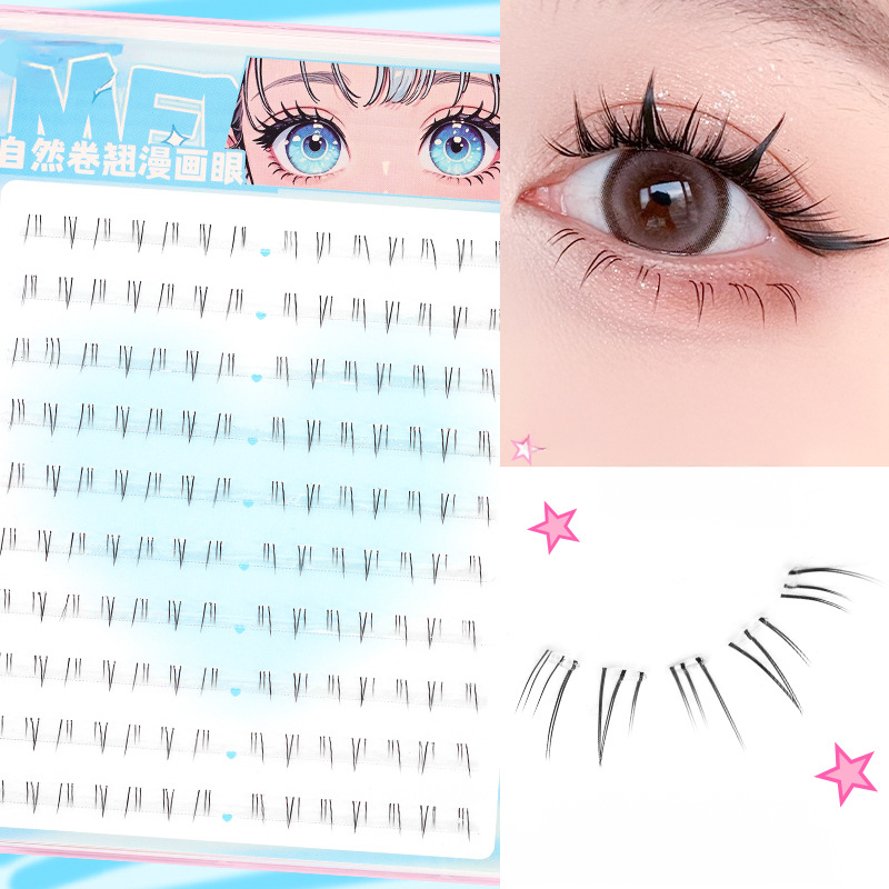 Cílios inferiores autoadesivos - Anime Cosplay Lashes avaliação e preço